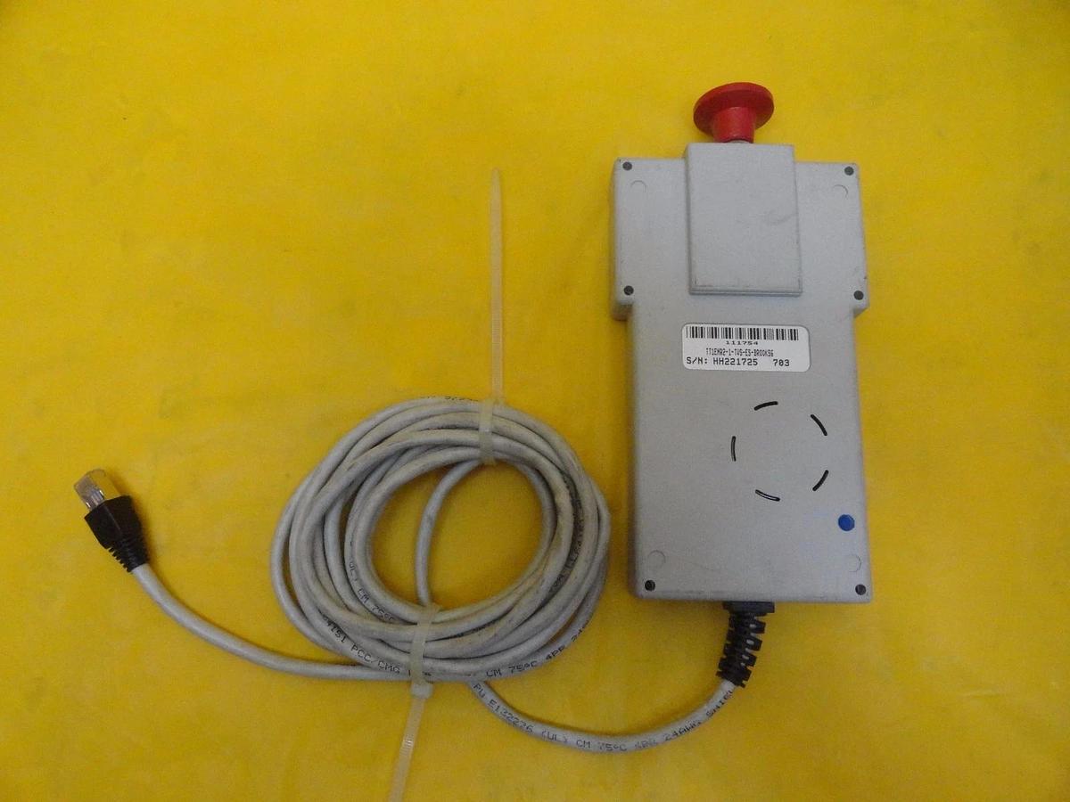 Used Brooks 111754 Robot Teach Pendant Handheld Controller TT1ENR2-1-TVS-ES-BROOKS6