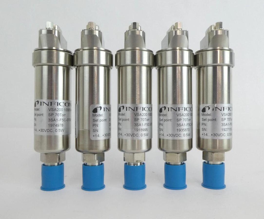 Used Inficon 3SA1-FC-0700 Absolute Vacuum Switch Reseller Lot of 11 Working Surplus