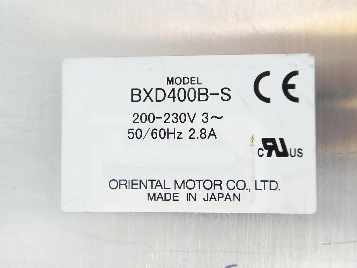 Used Oriental Motor BXD400B-S Servo Driver VEXTA Working Surplus