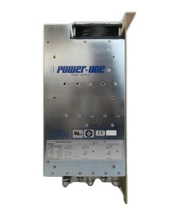 Used Power-One RPM5A4A4C1CS676 Power Supply 4000W Schlumberger 97171048 Working Spare