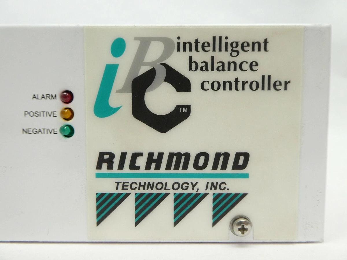 Used Richmond Technology 4007440 IBC Intelligent Balance Controller IBC20-1 Working