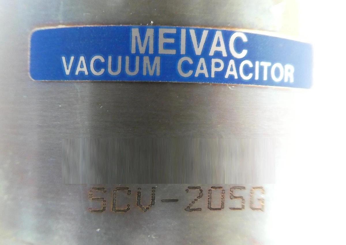 Used Meivac SCV-205G Vacuum Variable Capacitor RF Matcher RMN0206-01 Lot of 4 Working