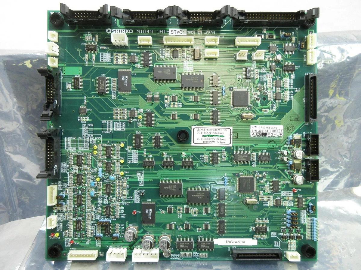 Used Shinko 3ASSYC805401 Interface Processor Board PCB Asyst VHT5-1-1 Used Working
