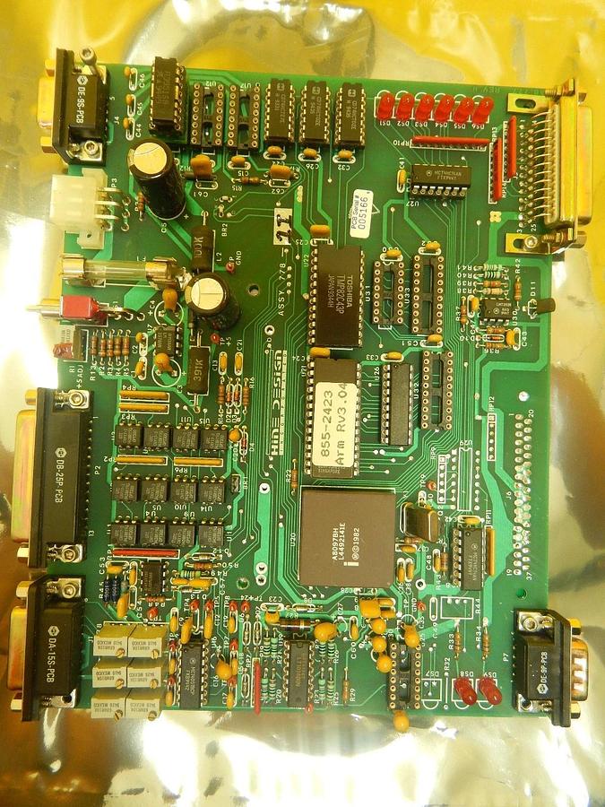 Used Hine Design 885-2423 Arm Control Board PCB 778-1I GaSonics Aura A-2000LL Used
