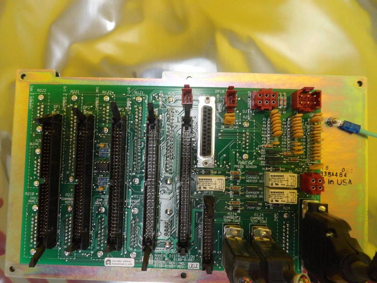 Used AMAT Applied Materials 0010-01087 Anneal Distribution PCB Panel Working
