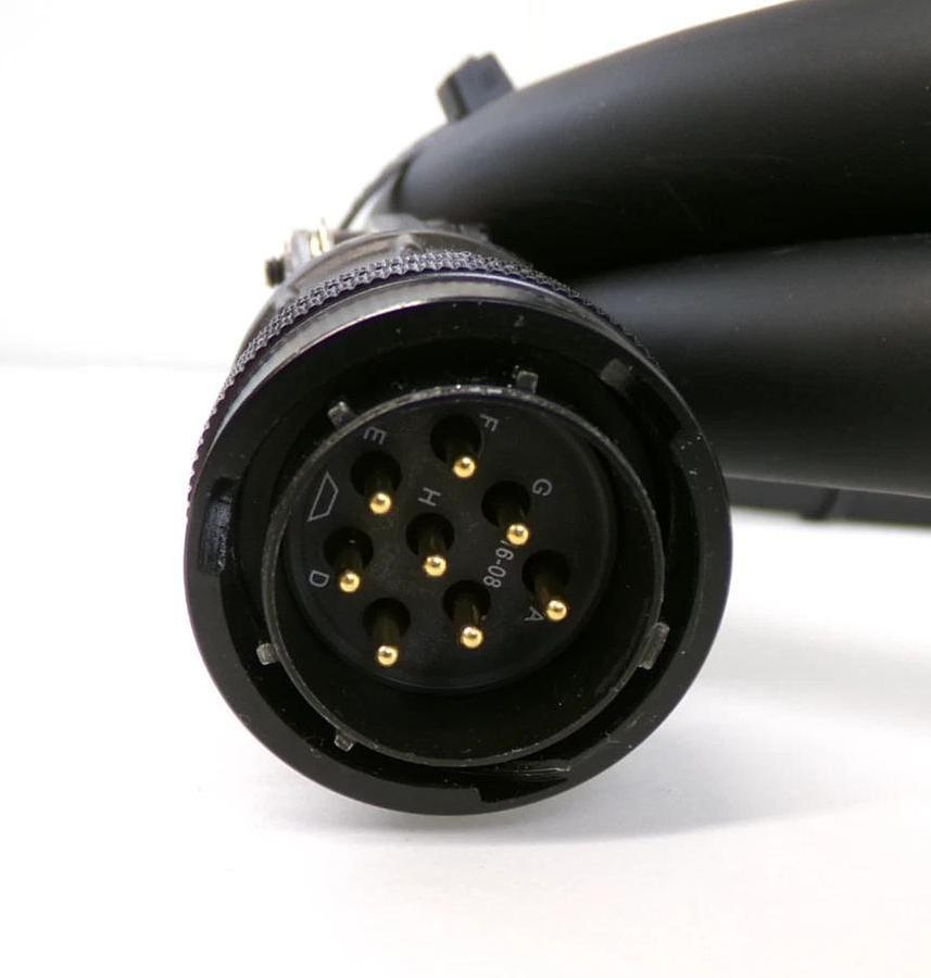 Used STP Edwards PT35-Y1-B55 Turbomolecular Pump Control Cable 1M Turbo Working