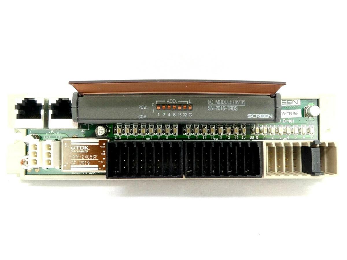 Used DNS Dainippon Screen I/O Module PCB DS-1608-TR DS-1211-ANALOG Set of 2 FC-3000