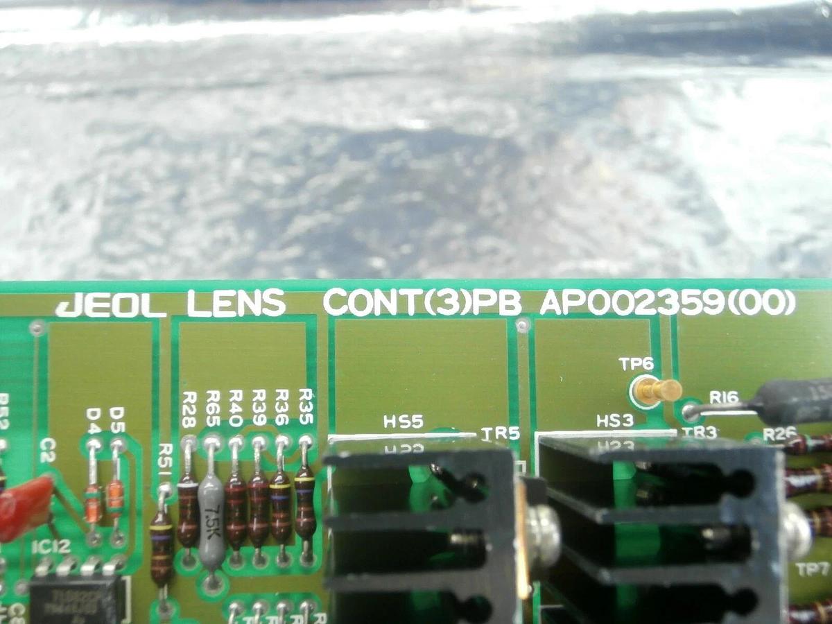 Used JEOL AP002359(00) Processor Board PCB Card CONT(3)PB KI JSM-6400F Used Working