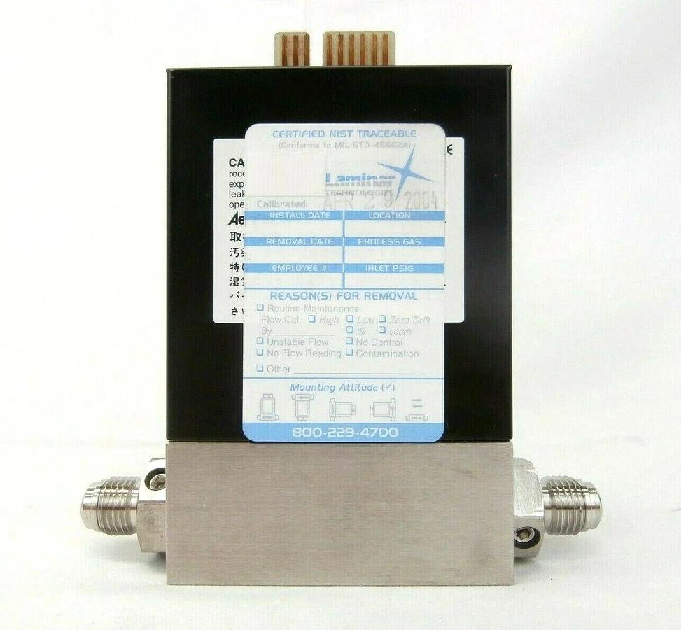Used Aera FC-7810CU Mass Flow Controller MFC 500 SCCM HCL Working Spare