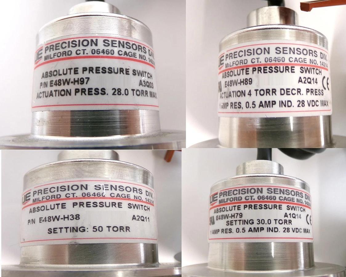 Used UE Precision Sensors E48W Absolute Pressure Switch Reseller Lot of 9 Working