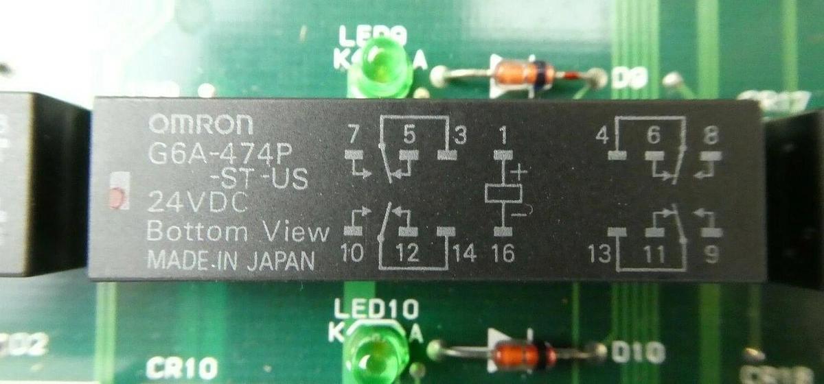 Used TEL Tokyo Electron 2181-020129-11 Gas I/L Board PCB GAS-HW-I/L-C 8SEC Working