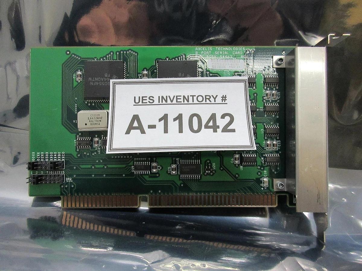 Used Axcelis Technologies 544622 8 Port Serial Card PCB 544612 Used Working