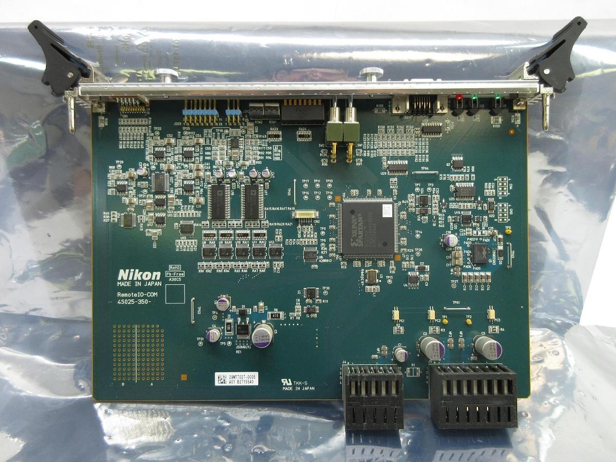 Used Nikon 4S025-350 Remote IO-COM Board PCB Card NSR System Used Working
