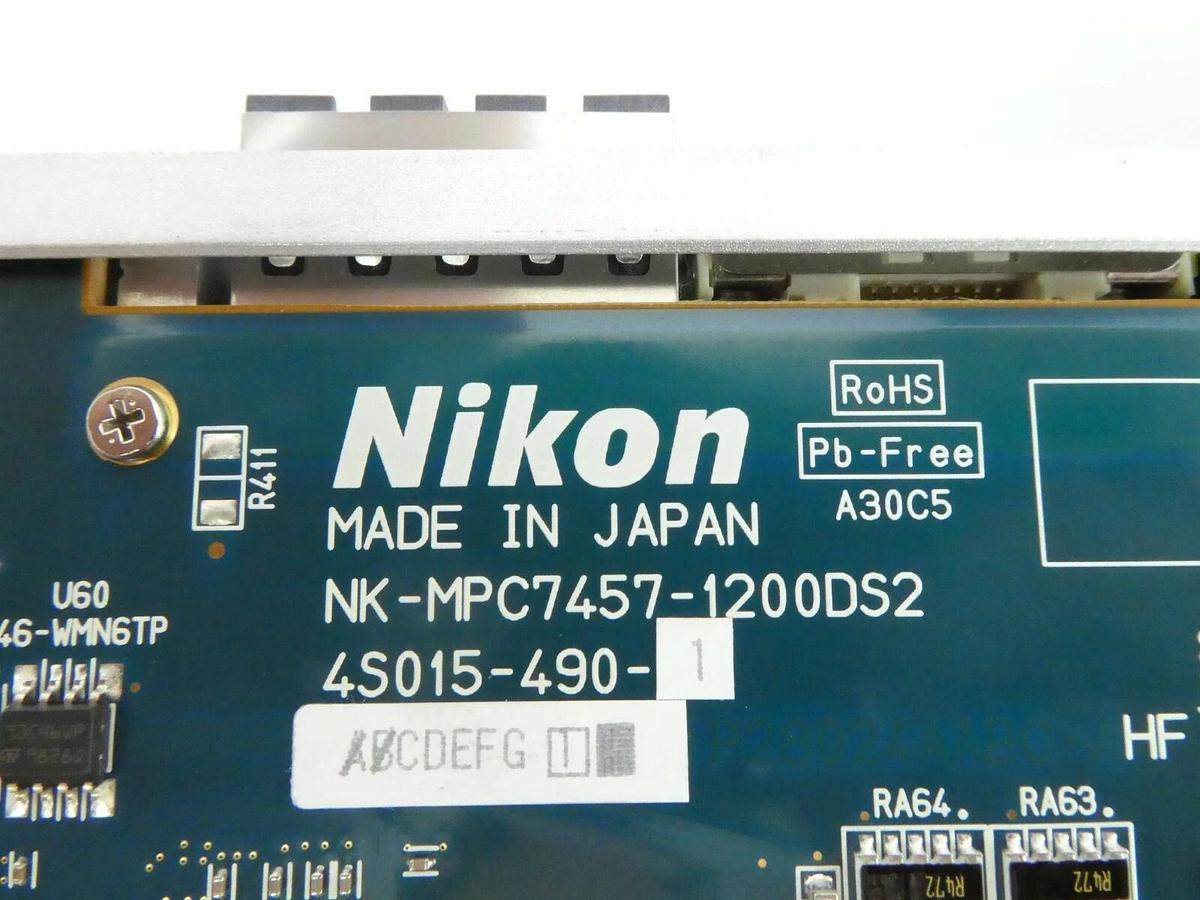 Used Nikon Precision 4S015-501-1 SBC Single Board Computer PCB Card NSR-S620D Working