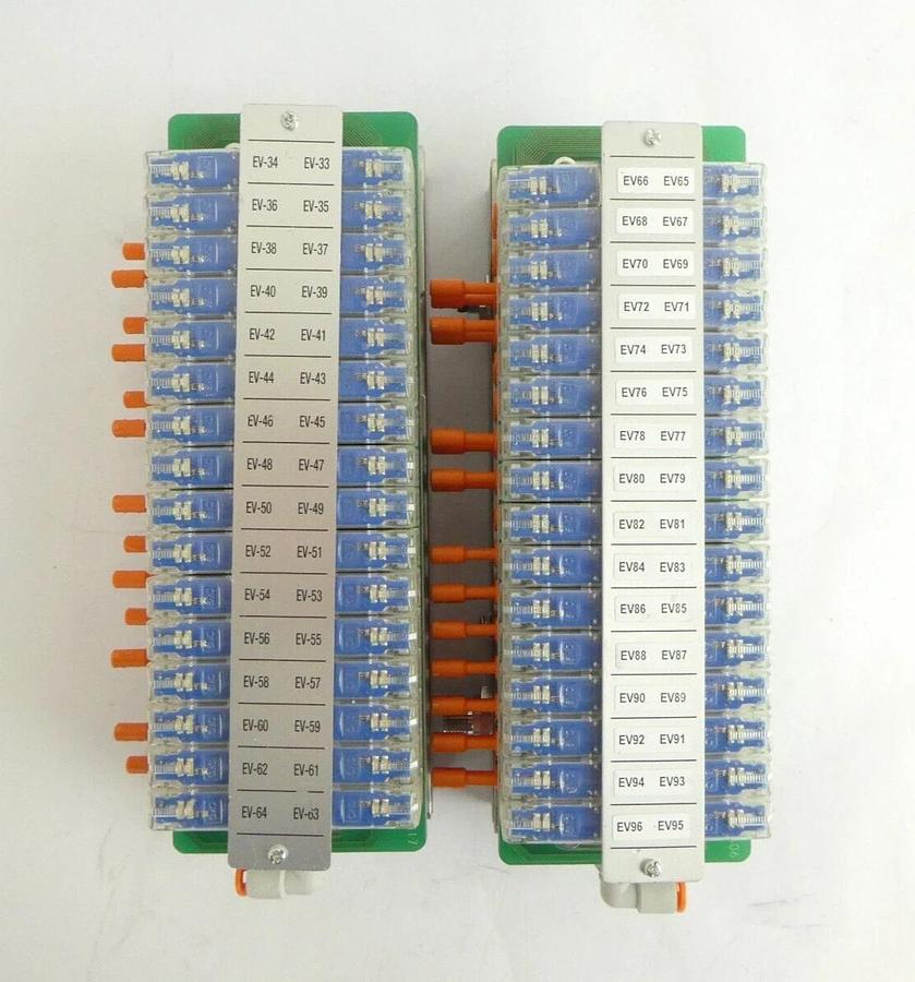 Used SMC IN587-16 16-Port Pneumatic Manifold Assembly Reseller Lot of 6 Working