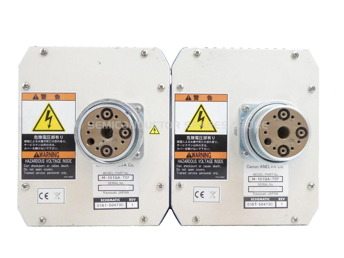 Used Anelva M-101QA-TDF Quadrupole Mass Spectrometer Reseller Lot of 2 Untested Spare