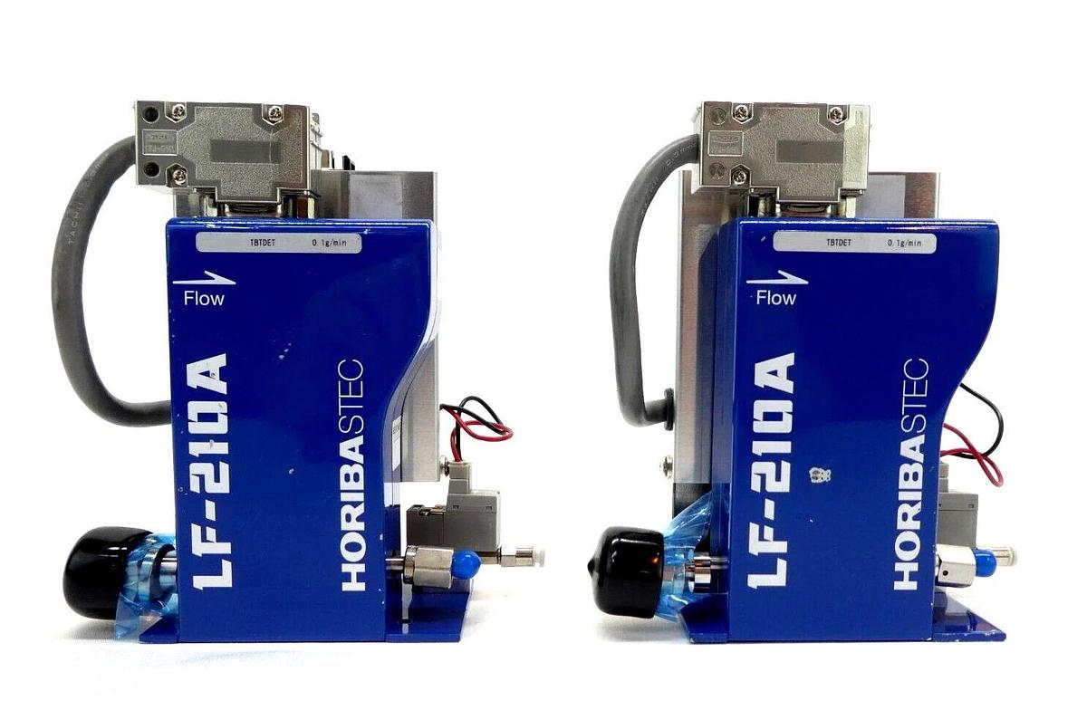 Used Horiba STEC LF-210A-EVD Liquid Mass Flow Meter TBTDET Reseller Lot of 2 Working