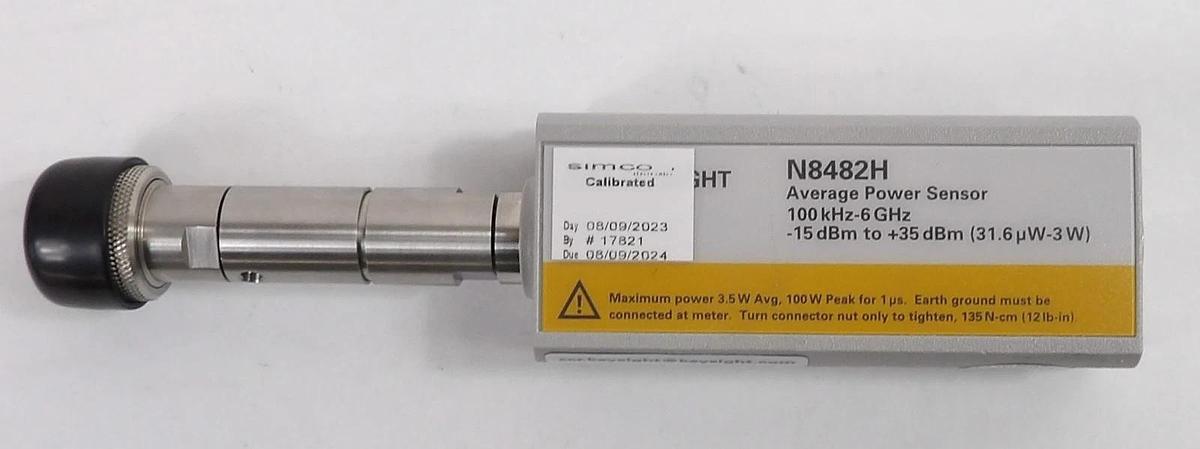 Used Keysight N8482H Thermocouple Average Power Sensor Working Surplus