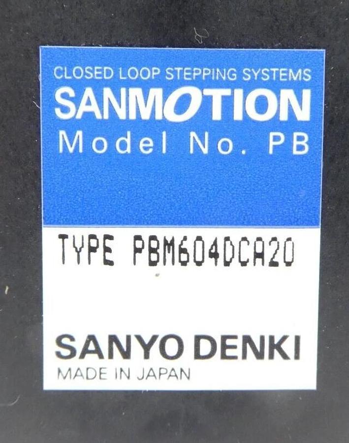 Used Sanyo Denki PBM604DCA20 Servo Stepping Motor PB Reseller Lot of 2 Working Spare
