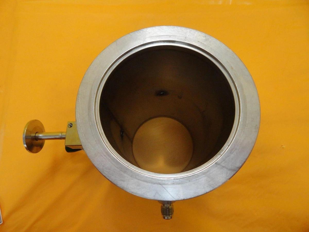 Used MKS High Vacuum Tube Tee Stainless ISO100 4VCR 8VCR NW25 Nupro SS-DLTW4 Used