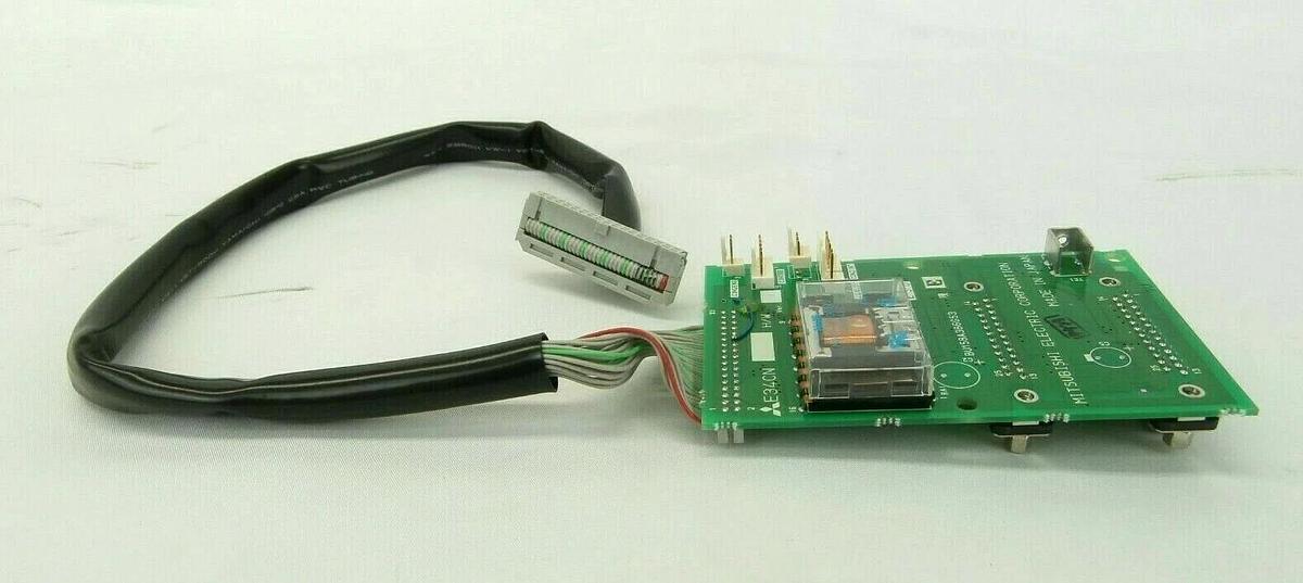 Used Mitsubishi BU158A386G53 Relay PCB E34CN Robot Controller CR-E356-S06 Working