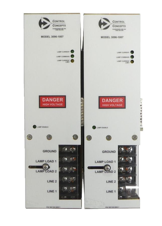 Used Control Concepts 3096-1007 SCR Power Controller AMAT Lot of 2 Working