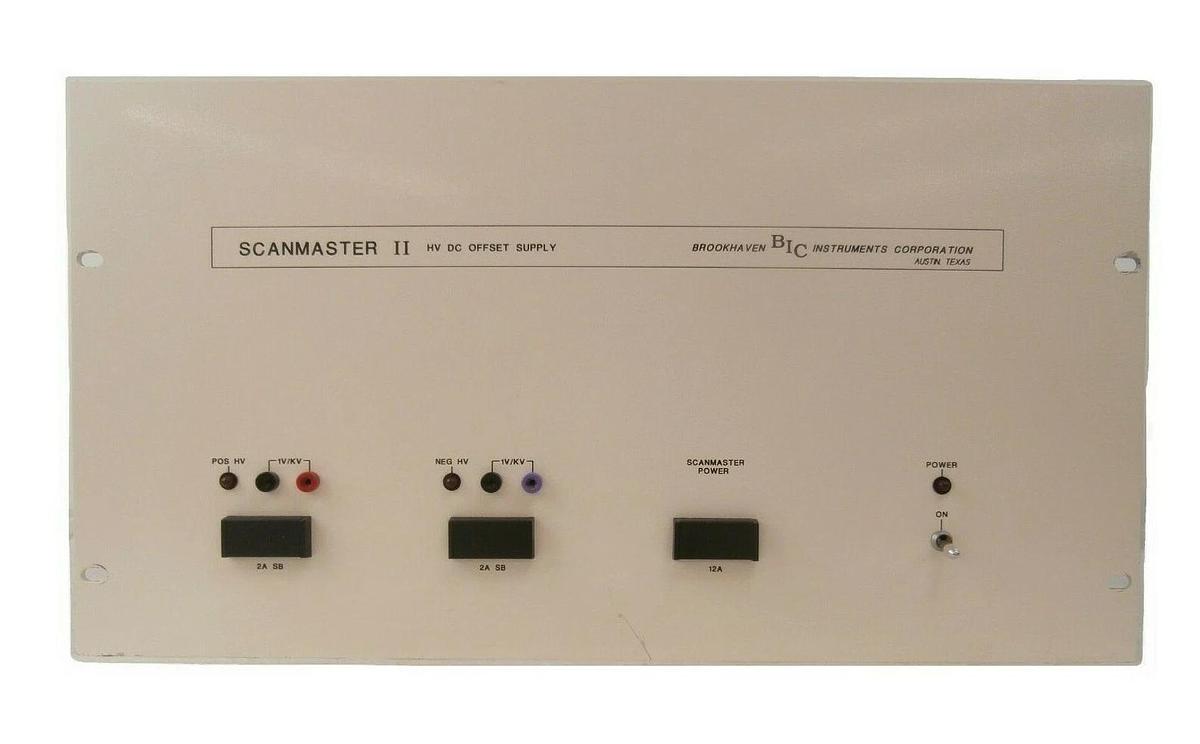 Used Brookhaven Instruments 25520160 HV DC Offset Supply SCANMASTER II Varian Working