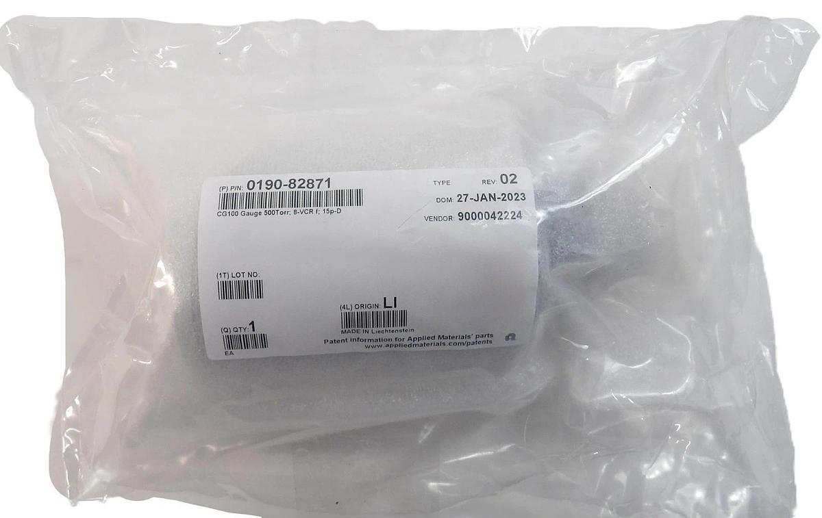 AMAT Applied Materials 0190-82871 Capacitance Gauge Inficon CG100 New Surplus