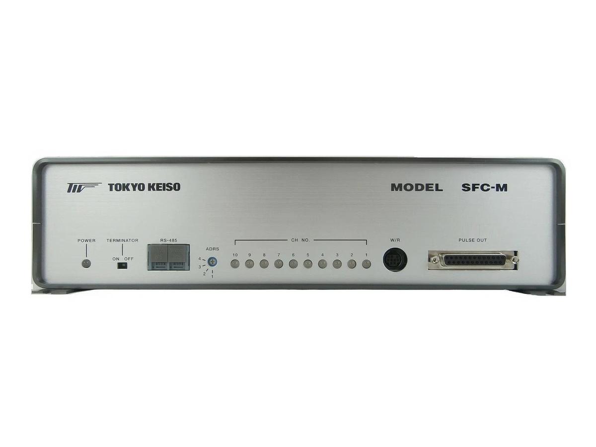 Used Tokyo Keiso SFC-M 3-Channel Flowmeter Signal Converter TEL Lithius Working