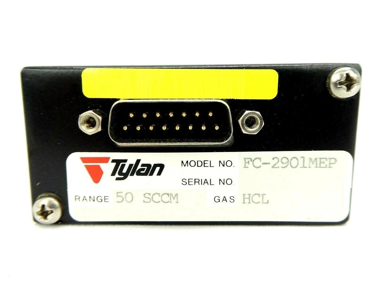Refurbished Tylan FC-2901MEP Mass Flow Controller MFC 50 SCCM HCl 2900 Series Refurbished