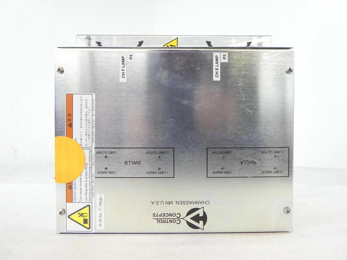 Used Control Concepts 4028-1007 SCR Power Controller AMAT 0190-26701 Working Surplus