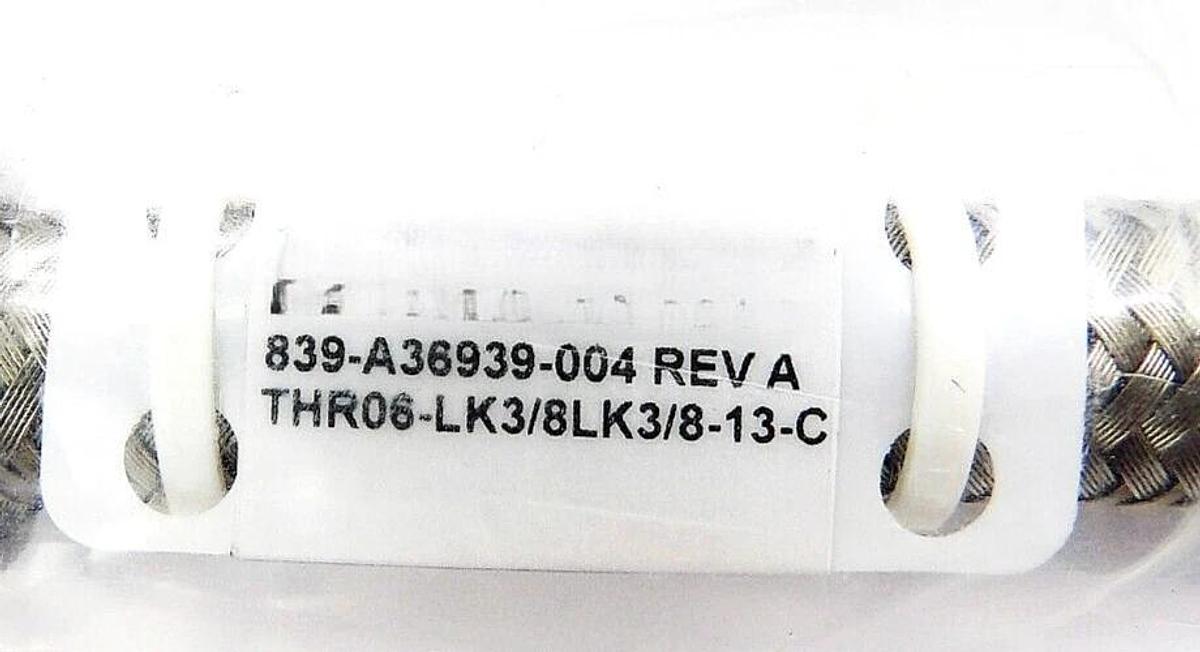 Used Lam Research 839-A36939-004 12" Source Chamber Braided Hose Lot of 3 New