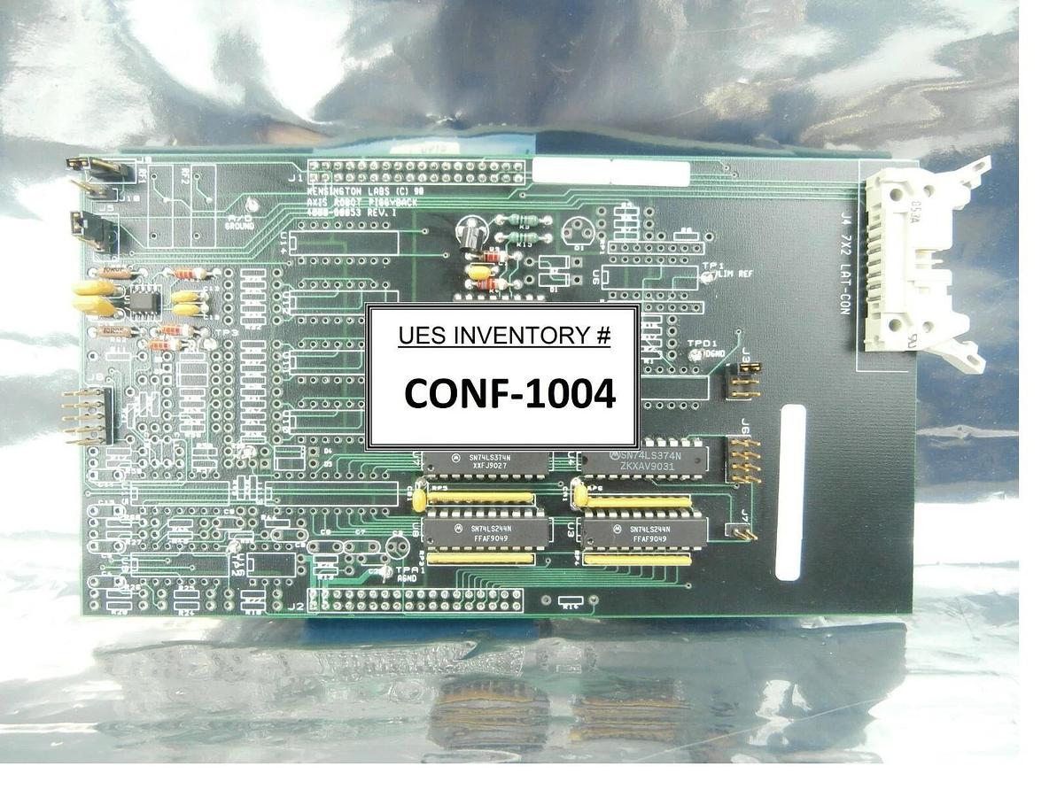 Used Kensington Laboratories 4000-60053 Axis Robot Piggyback Board PCB Used Working