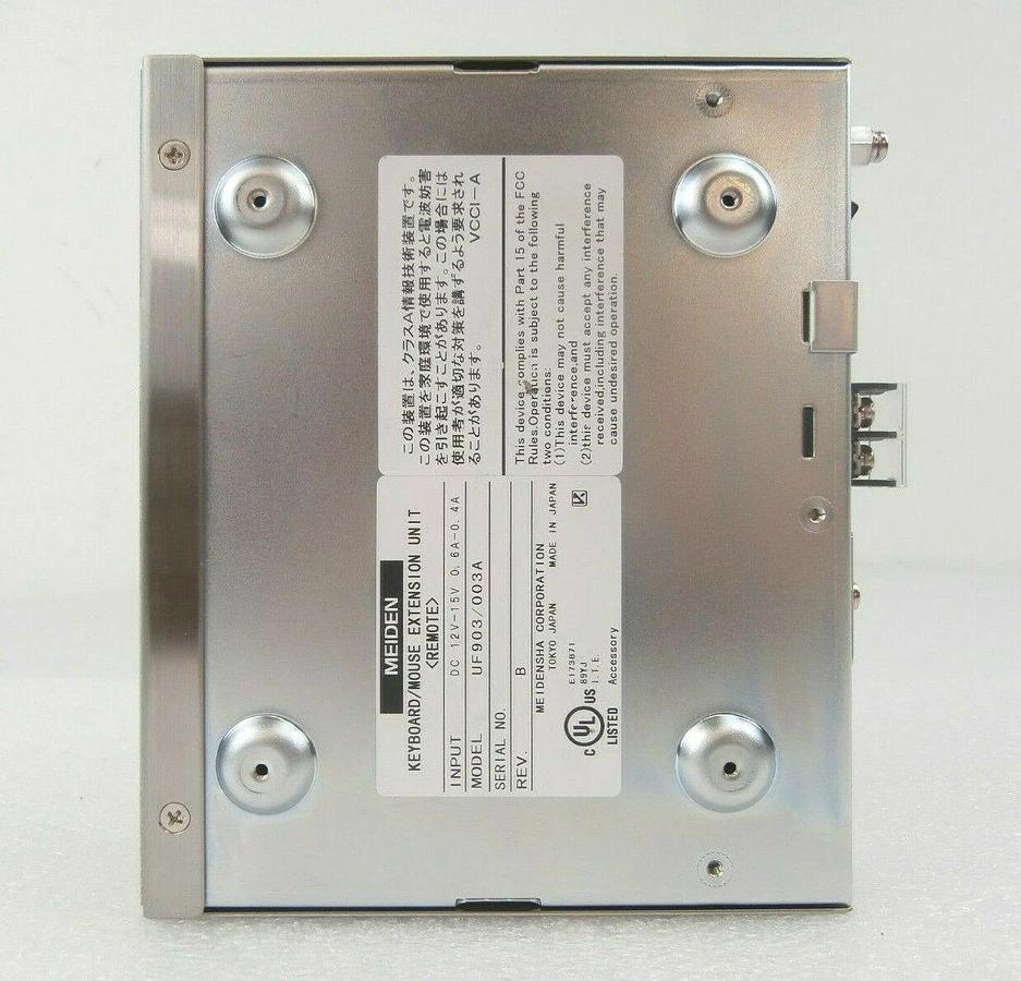 Used Meiden UF903/003A Keyboard/Mouse Extension Unit REMOTE Working Spare