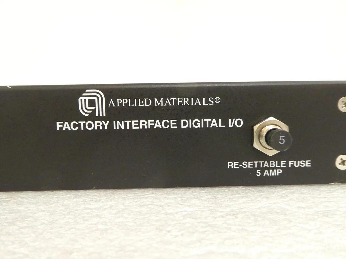 Used MKS Instruments AS01225G-01 Factory Interface Digital I/O Module Working Surplus