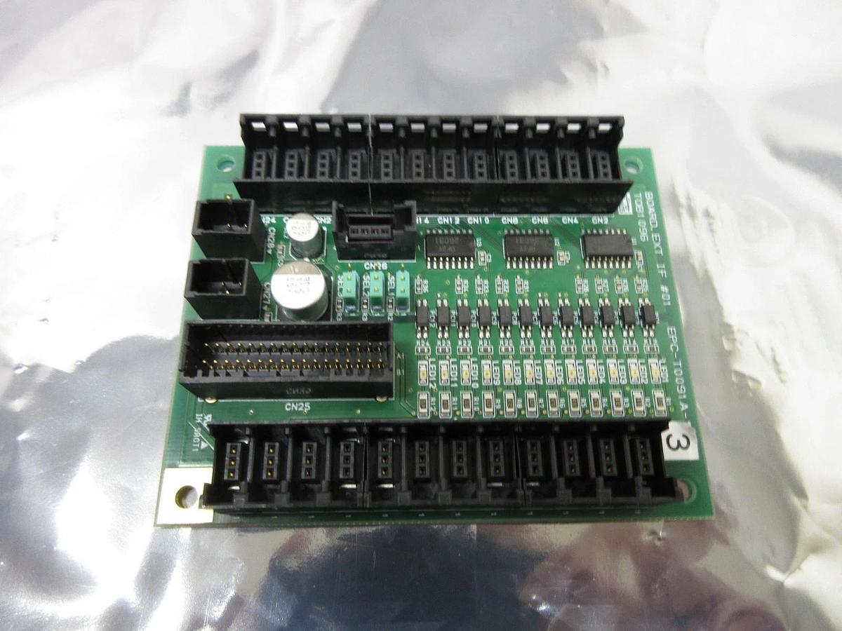 Used TEL Tokyo Electron EPC-T0091A-11 EXT IF Board #01 PCB TOB1096 ACT12-300 Used