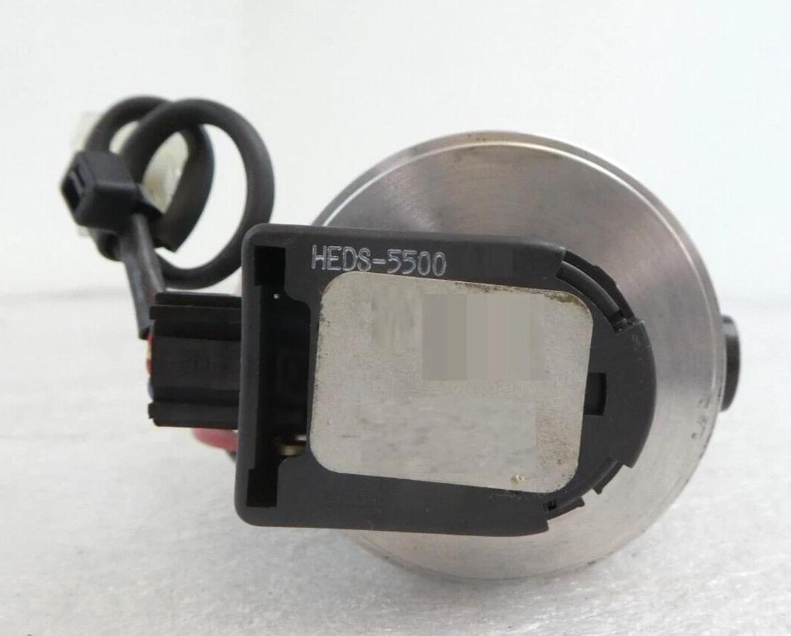 Used Magmotor Technologies 720102640 Automation Servo Motor 21630 HEDS-5500 Working