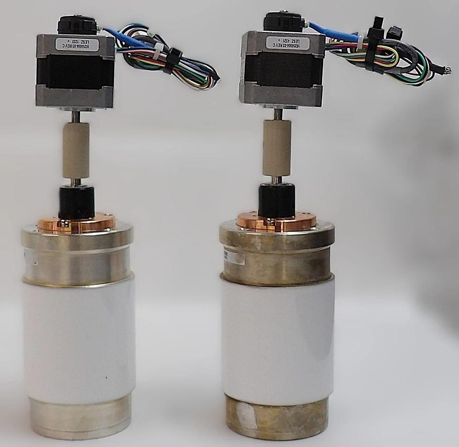 Used Meiden 12100003 Variable Vacuum Capacitor Lot of 2 Working