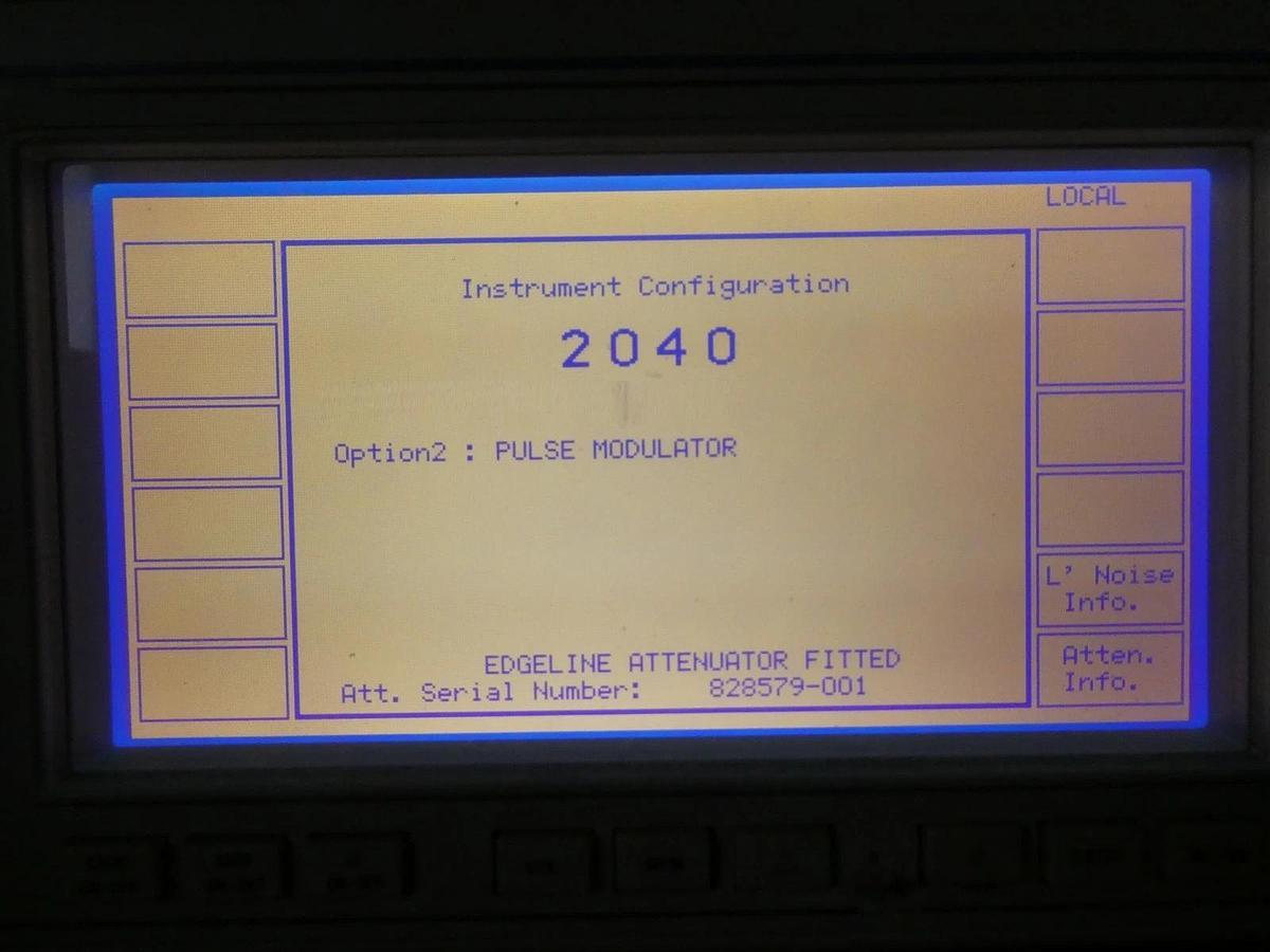 Used IFR 2040 10khz-1.35Ghz Low Noise Signal Generator 9.15 with Option 2 Surplus