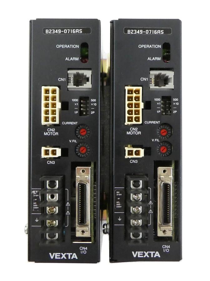 Used Oriental Motor B2349-0716AS Servo Driver VEXTA Reseller Lot of 2 Working Surplus