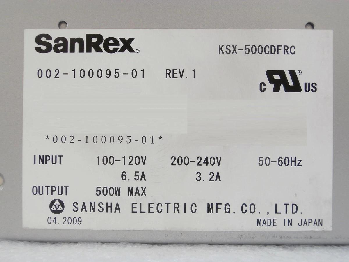 Used Sansha 002-100095-01 DLP Projector Ballast SanRex Christie 03-900538-51P Working
