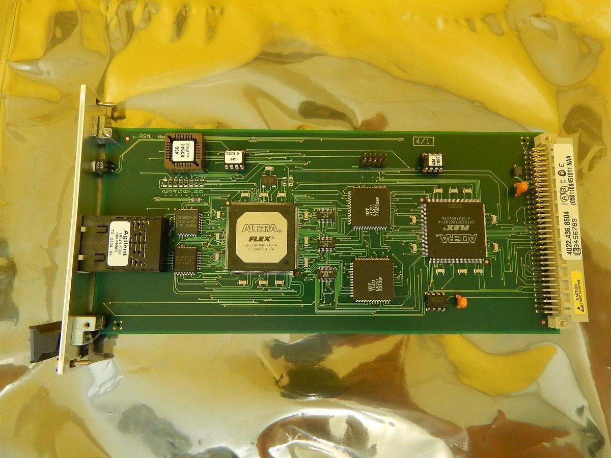 Used ASML 4022.436.8604 HSSL Fibre Channel Processor Board PCB Card Used Working