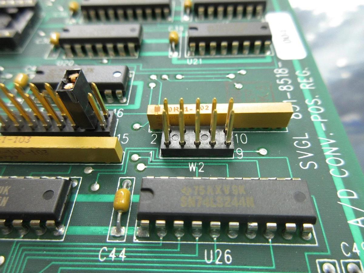 Used SVG Silicon Valley Group 851-8518-004 A/D Conversion PCB Card Rev. J 90S Used