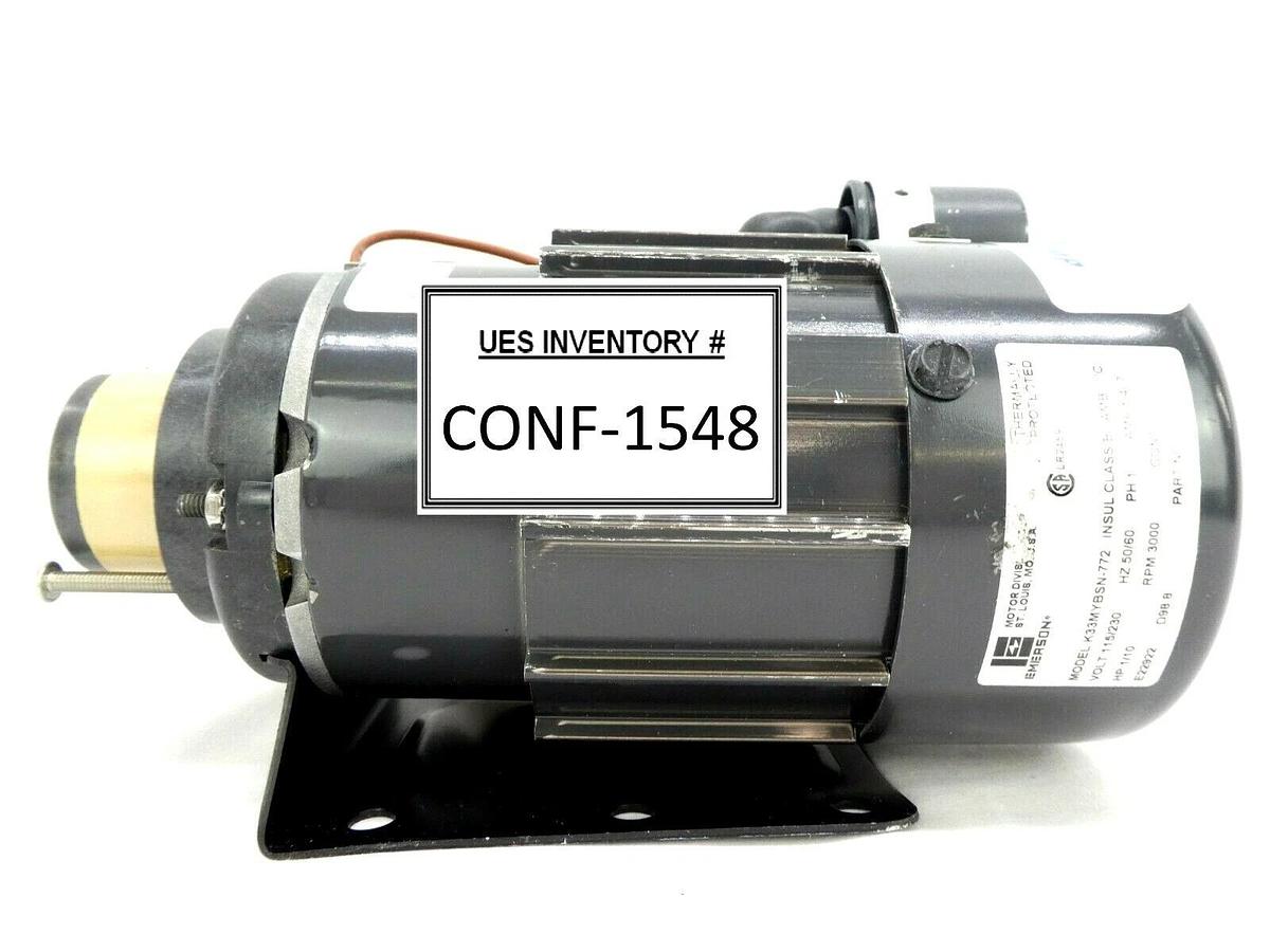 Used Micropump 20045 Pump 000-645-000 with Emerson K33MYB5N-772 Motor Working Surplus