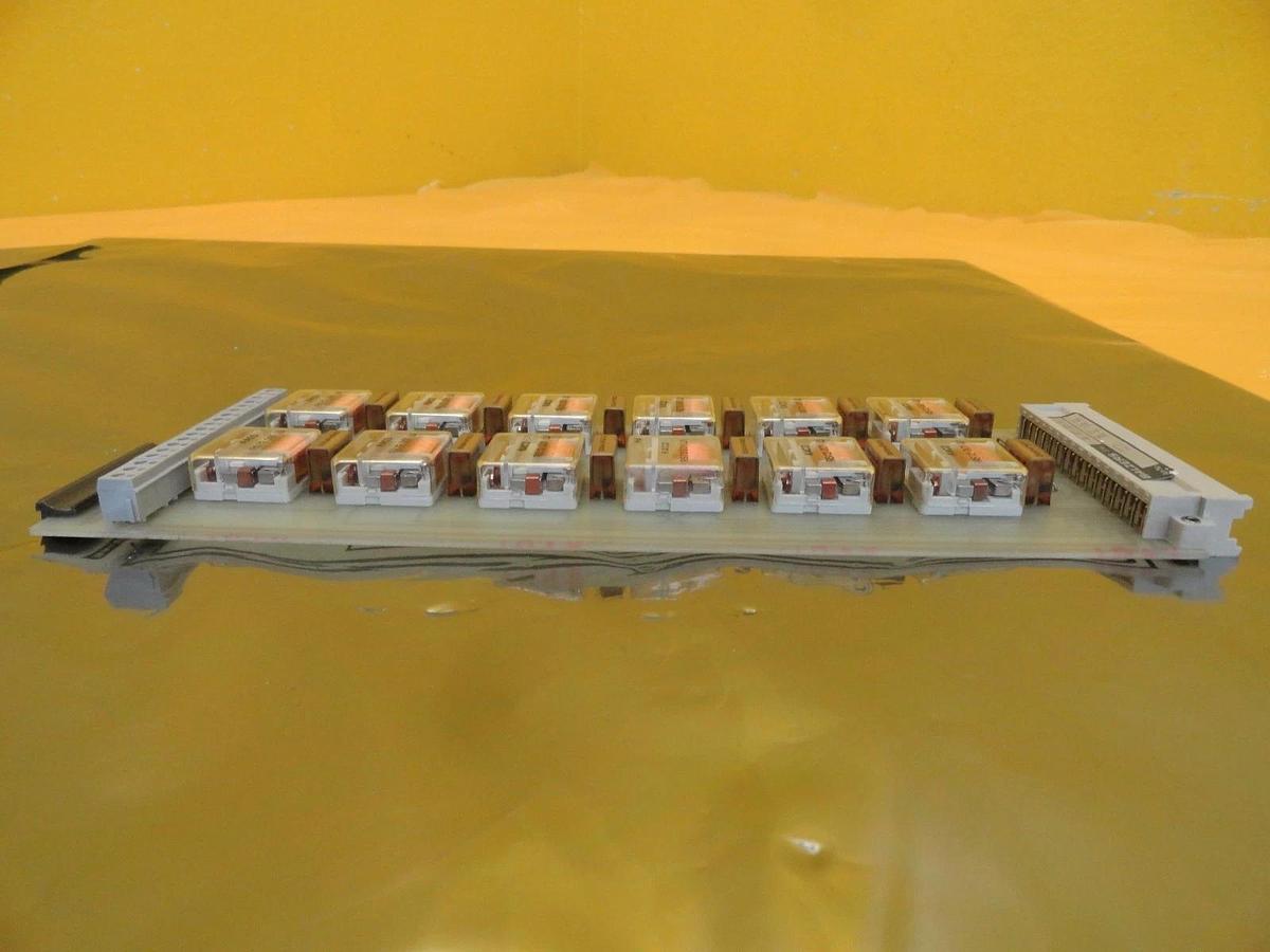 Used Balzers BG 527 036 BU 24V Relay PCB Card BG 527 109 S Used Working