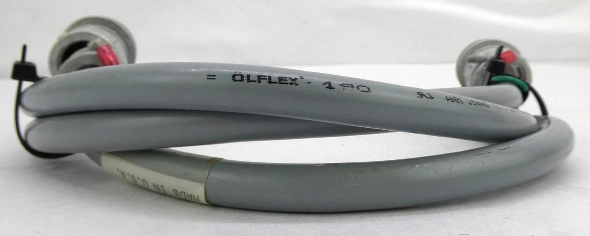 Used CTI-Cryogenics 8112463G050 Cryo Pump Power Cable 5 Foot Reseller Lot 4 Working