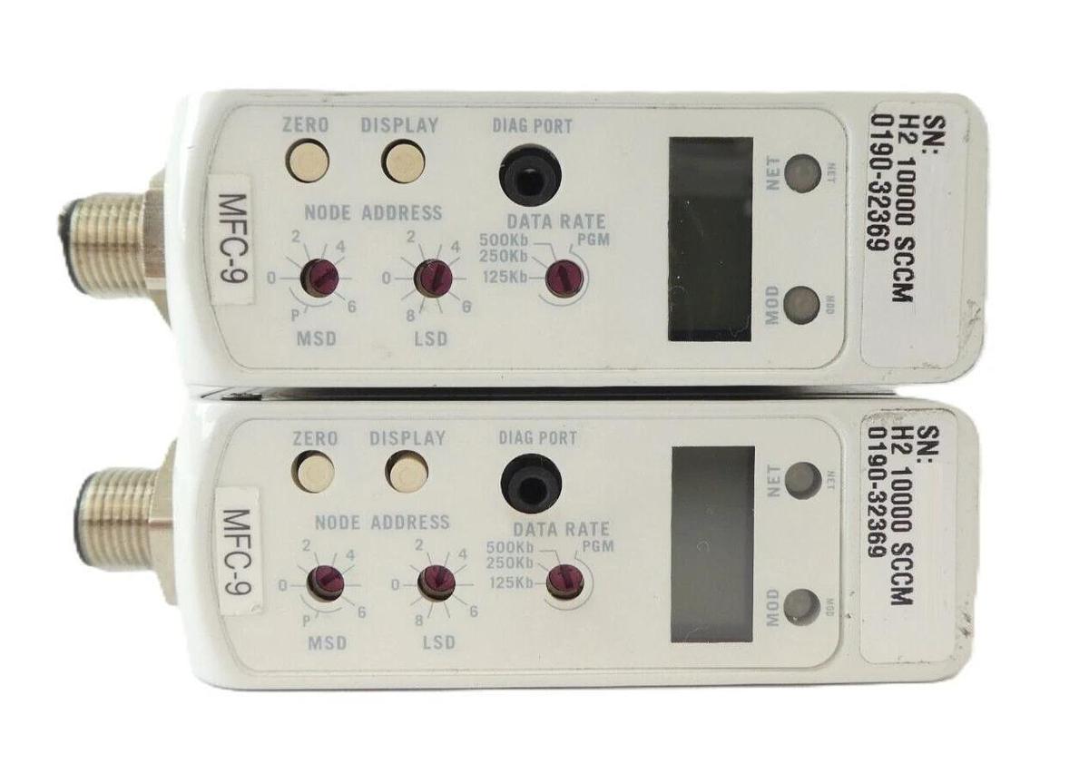 Used Brooks Instrument GF125C Mass Flow Controller AMAT Reseller Lot of 14 Working