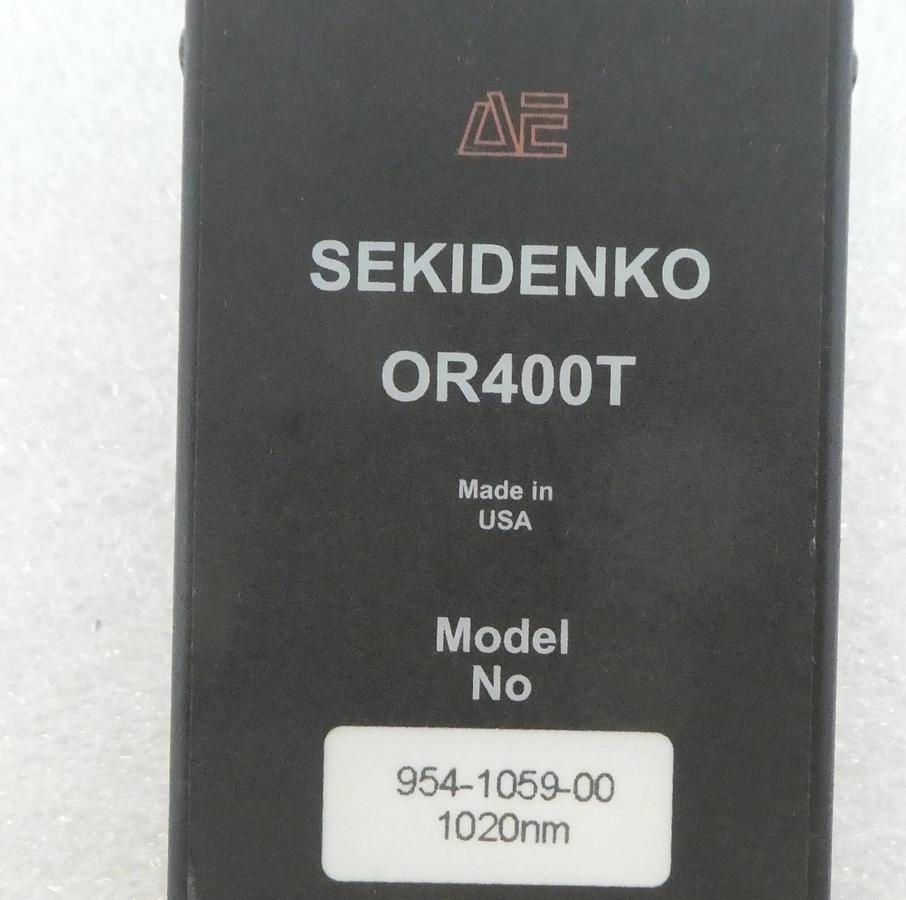 Used AE Sekidenko 954-1059-00 Optical Fiber Temperature Pyrometer OR400T Working