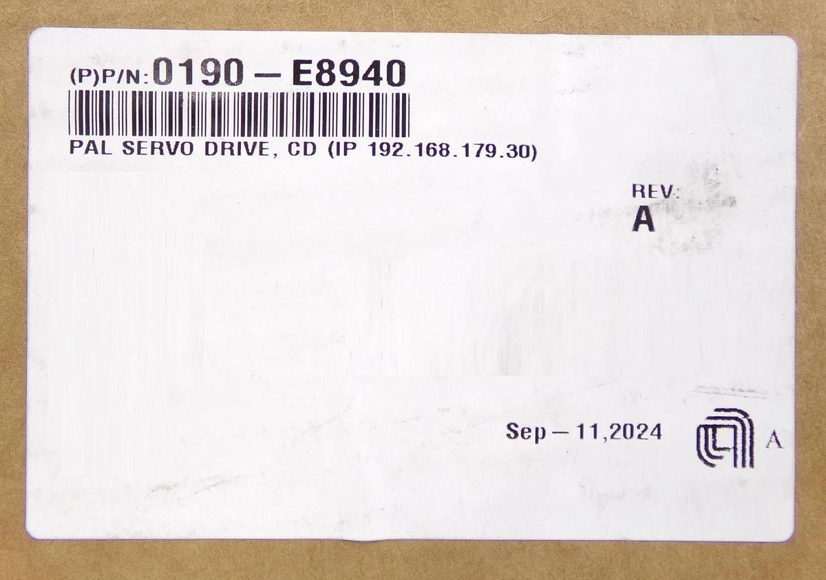 Mega-Fabs Motion Systems 00070-2016-000-01 PAL Servo Drive AMAT 0190-E8940 New