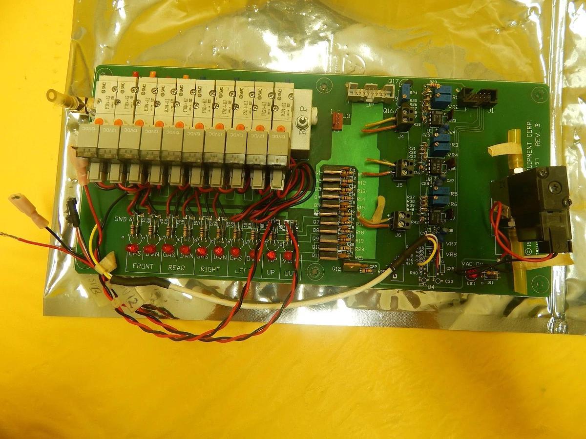 Used Semiconductor Equipment Corp 4496-023 Pneumatic Manifold PCB 410 Bonder Used